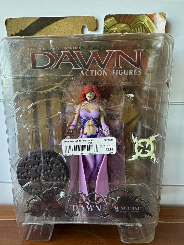 Vintage The Joseph Michael Linsner’s Dawn Action Figure (Purple Dress/Variant)