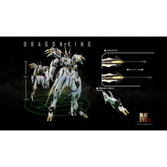 Pre-Owned Metal Myth MM01 Dragon King 1:100 Action Figure Metal Frame