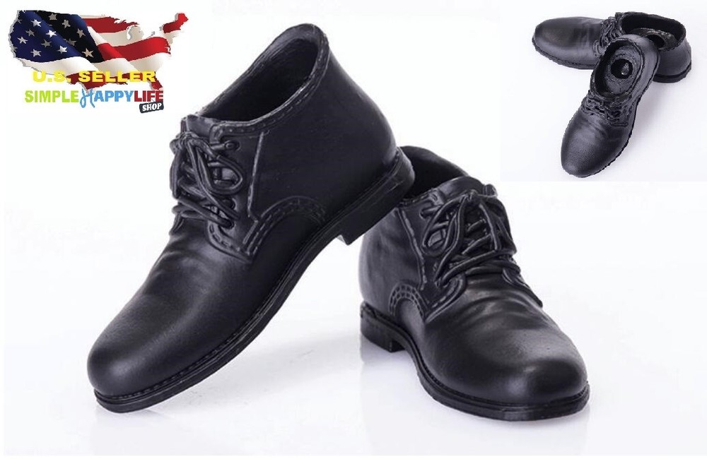 1/6 black casual business Combat Boots Logan wolverine hot toys BBI Phicen ❶USA❶