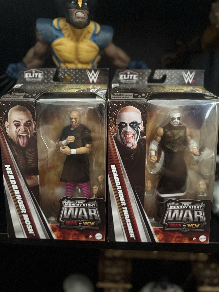 WWE Mattel Monday Night Wars Series 11 Headbangers Mosh & Thrasher