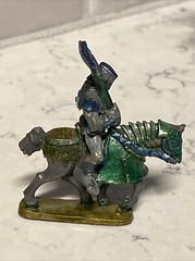 Vintage Metal Miniature Figurines Dungeons & Dragons Tabletop Lot of 5 w/ Dragon