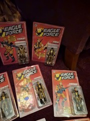 Eagle Force Gold 11 Figure Lot 1:18 3.75″ JoeFest Fresh Monkey Fiction