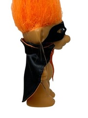 Troll by Russ Berrie and Company Plastic Halloween Vampire Spiked Orange Hair
