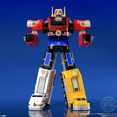 BANDAI Super Minipla Kyuukyuu Sentai GoGoFive Victory Robo Kit Power Rangers