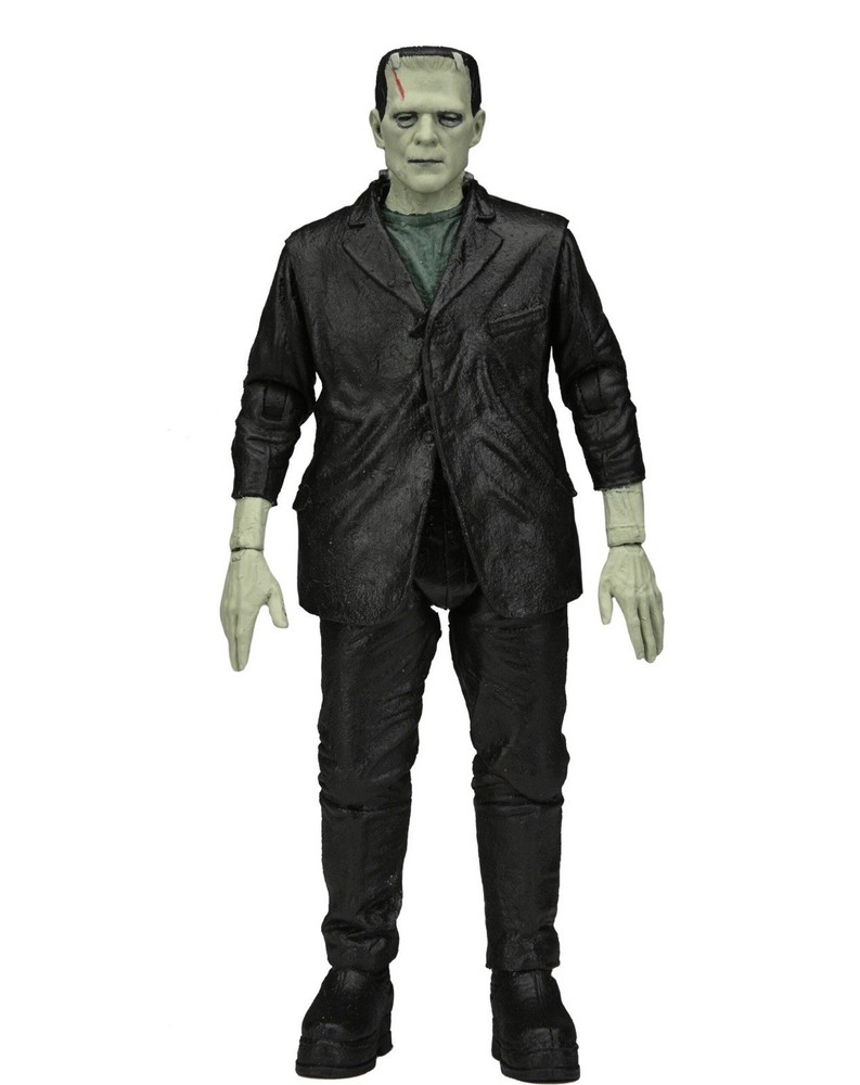 NECA Retro Universal Monsters Glow In The Dark Frankenstein Reel Toys 7” Inch