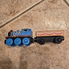 Birthday Thomas & Friends Wooden Railway Birthday NO CAKE Cargo Car Y4501