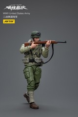 JOYTOY 1:18 action figures Army model WWll United States Army 3.9in toys