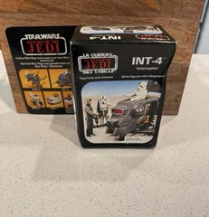 STAR WARS 1983 INT-4 MINI RIG SEALED BOX TRI LOGO PALITOY MECCANO CLIPPER