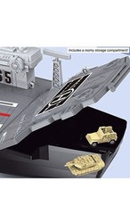 33 Inch USS Enterprise aircraft carrier with Soldiers, Jets, Military Vehicles