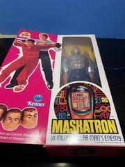 KENNER SIX MILLION DOLLAR MAN MASKATRON ENEMY ROBOT REPRODUCTION BOX W/INSERT.