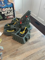 Vintage 1982 GI JOE Cobra Battle Game W/ Clean Original Box NICE FREE SHIP