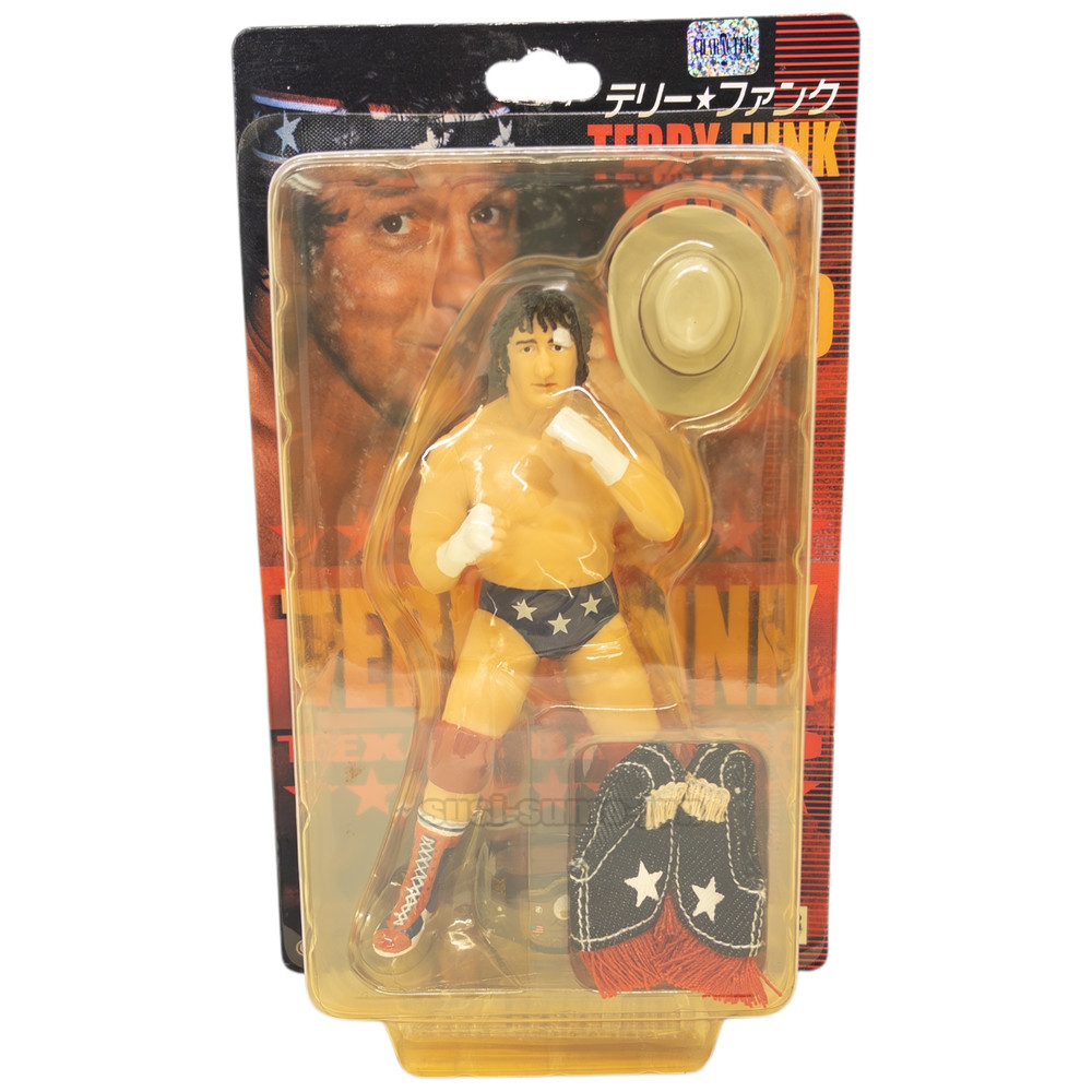 Terry Funk FIGURE PRO WRESTLING LEGEND With NWA Belt AJPW NJPW