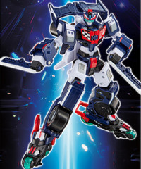 Korea Flash Vector Metal Cardbot S FLASHVECTOR Race Car Transformer Robot Toy