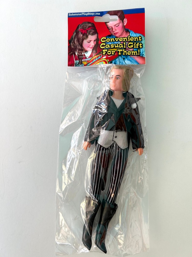 CONVENIENT CASUAL GIFT… Funny Bootleg Mego Action Figure Subversive Playthings
