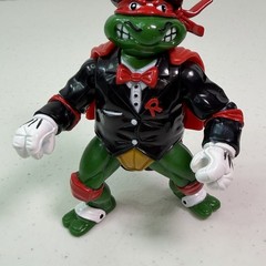Vintage TMNT Raph The Magnificent Magician Figure Bodacious Birthday 1992