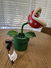 Paladone Super Mario Piranha Plant Posable 12” Lamp