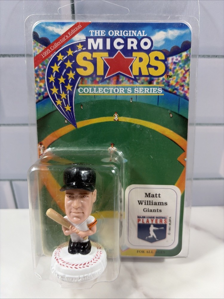 Matt Williams 1995 VTG NEW IN PACK Original Micro Stars Collector’s Series