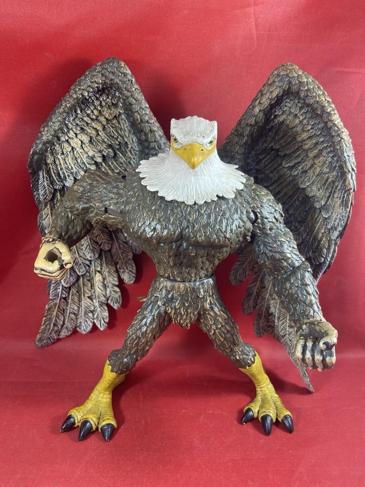 2002 Mezco Freedom The American Eagle Ultimate Patriot Action Figure 9/11 Comm