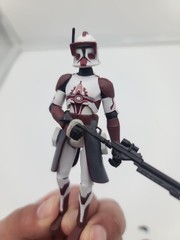 Commander Fox Target Clone Wars STAR WARS LOOSE Complete S20