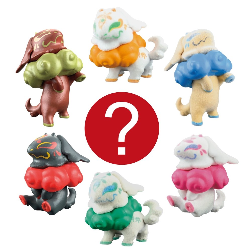 Japanese Blind Box Capsule Bai Ze Chinese Goat Dragon Mini Figure 1 Random Toy