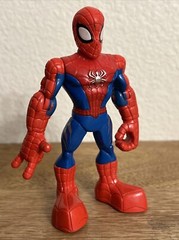 Spider Man Marvel 5” Action Figure Plastic Hasbro 2011 Toy (Pre-Owned)