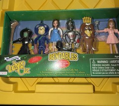 6 Toytronics Bendables 85th Anniversary Wizard of Oz Dorothy Glinda Witch