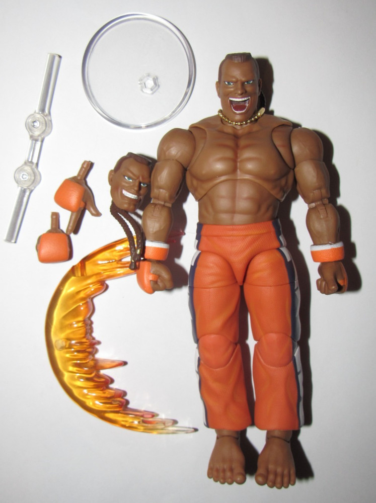 Jada Toys Street Fighter II action figure Final Challengers Dee Jay complete