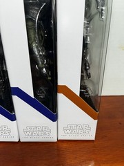 Star Wars Black Mandalorian&Grogu First Edition WAVE 2 All 4: EMBO SNOW DROID IG