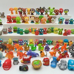 Lot Of 136 Grossery Gang Trash Pack Ugglys Pets Zuru Smashers Dino Flush Force