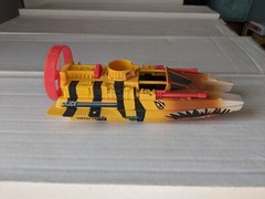 G.I. Joe Tiger Shark/Tiger Force Boat Vehicle INCOMPLETE 1984 w/ Propeller