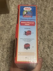 Vintage 2001 Thomas and Friends Diecast Battery Powered James Train Model NOS