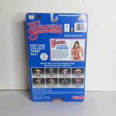 Ultimate Warrior WWE LJN Superstars Retro 80s Black Card 8 in Action Figure NEW