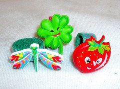 Floppets Charm Rings, RETAIL BOX of 36 ~ Connectable, Collectible, Wearable
