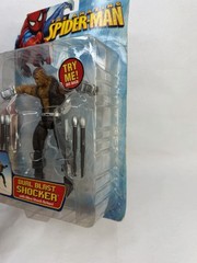 TOY BIZ AMAZING SPIDER-MAN STEALTH VENOM and DUAL BLAST SHOCKER ACTION FIGURE