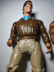 1983 Lot Of 3 The A-Team Murdoch, BJ (Mr. T) , Hannibal Smith 6 Inch Figures