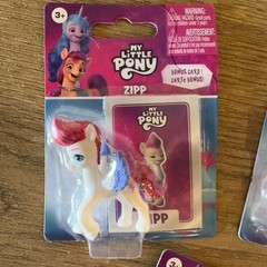 My Little Pony Miniature Figures-Lot Of 3 New In Packaging-Zipp-Pipp-Izzy