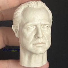 1/6 Male Godfather Marlon Brando Head Sculpt For 12″ Action Figure Doll Body Toy