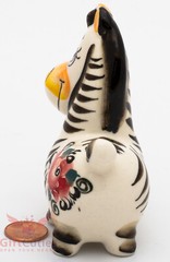 Madagascar Zebra Marty Gzhel porcelain figurine souvenir handmade