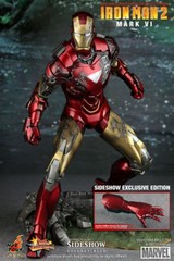 New Hot Toys 1/6 Iron Man 2 Mark 6 MK VI Exclusive Special Editon MMS132 Japan