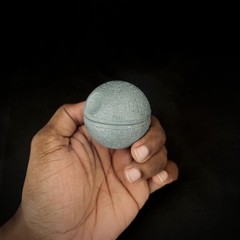 3D Printed Death Star Scaled Down Model