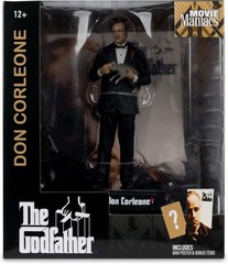 Movie Maniacs The Godfather Don Corleone 6 Inch Posed Figure Mcfarlane