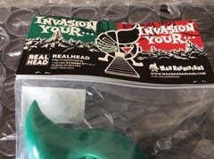Real head X Mad Barbarian Kaiju Zine Exclusive Invasion Your mad head barbari
