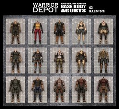 Acid Rain World Base Body Agurts G3 N.A.U.S Tech – 1/18 3.75″ GI Joe