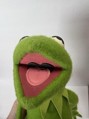 Vtg 1977 Kermit the Frog Fisher Price #850 Jim Henson Muppets Plush W/ Box