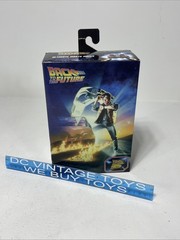 NECA Ultimate Marty Mcfly Back To The Future 1985 Skateboard Guitar Camcorder