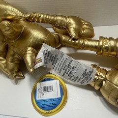 NEW Sonic The Hedgehog 21” Gold Metallic Collectible Pillow Buddy By SEGA
