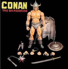 CONAN THE BARBARIAN* FIGURE, HORSE*, RED SONJA*, FROST GIANT (*PRE-ORDER ITEMS)