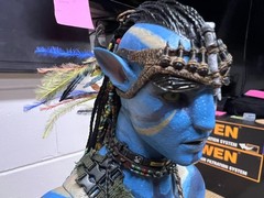 Hot Toys 1/6 Scale Avatar Jake Sully 18 Inches Tall MMS159 LED Light Up Stand