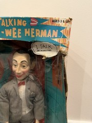 Talking Pee-Wee Herman Doll 1987 Pee-Wee’s Playhouse Never Opened New