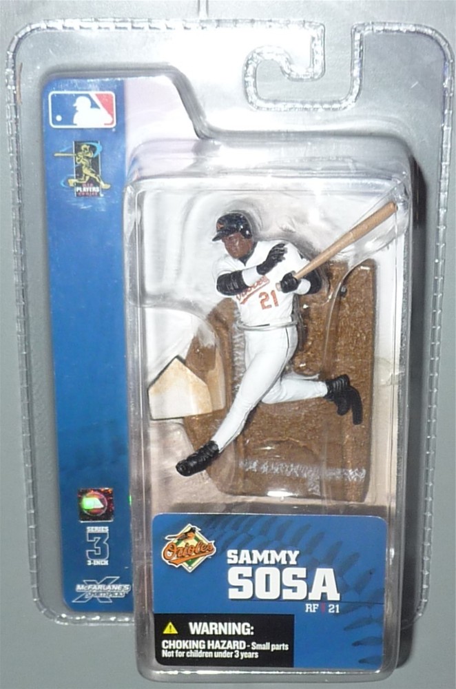 SAMMY SOSA Baltimore Orioles McFarlane MLB 3″ Series 3 Baseball Figure 2005